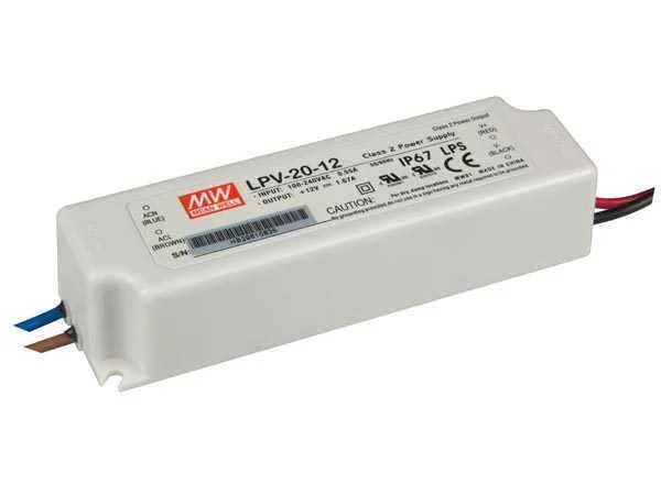 Fonte de Alimentação Comutada - 1 Saída - 20 W - 12 V
