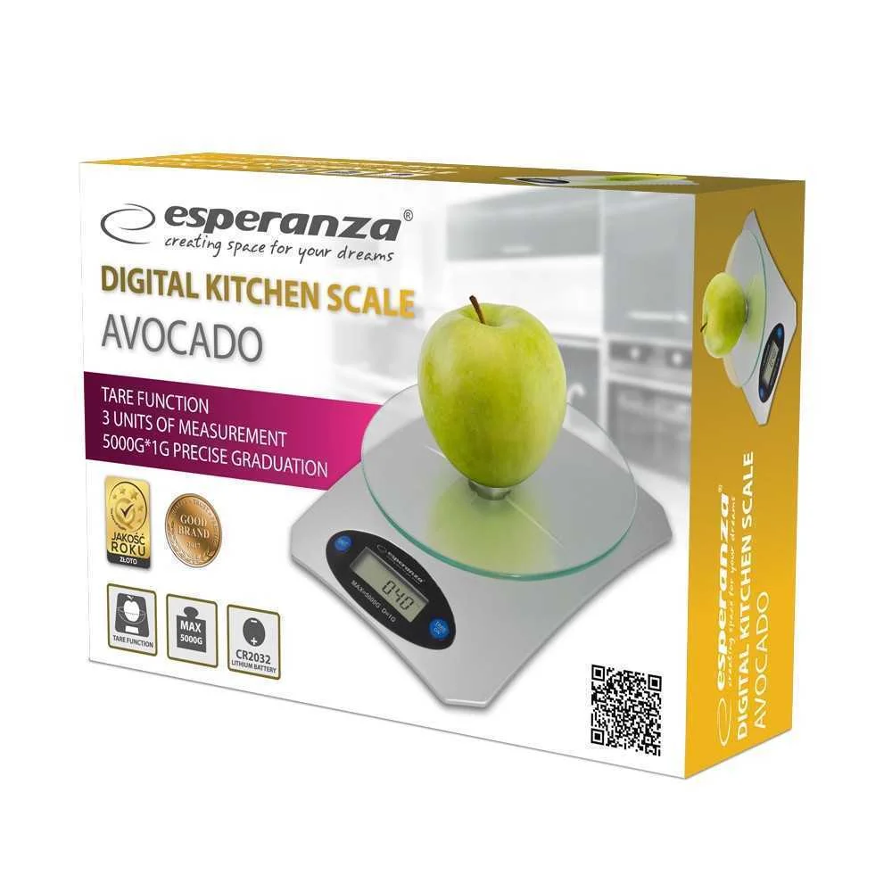 Balança de Cozinha Avocado Esperanza