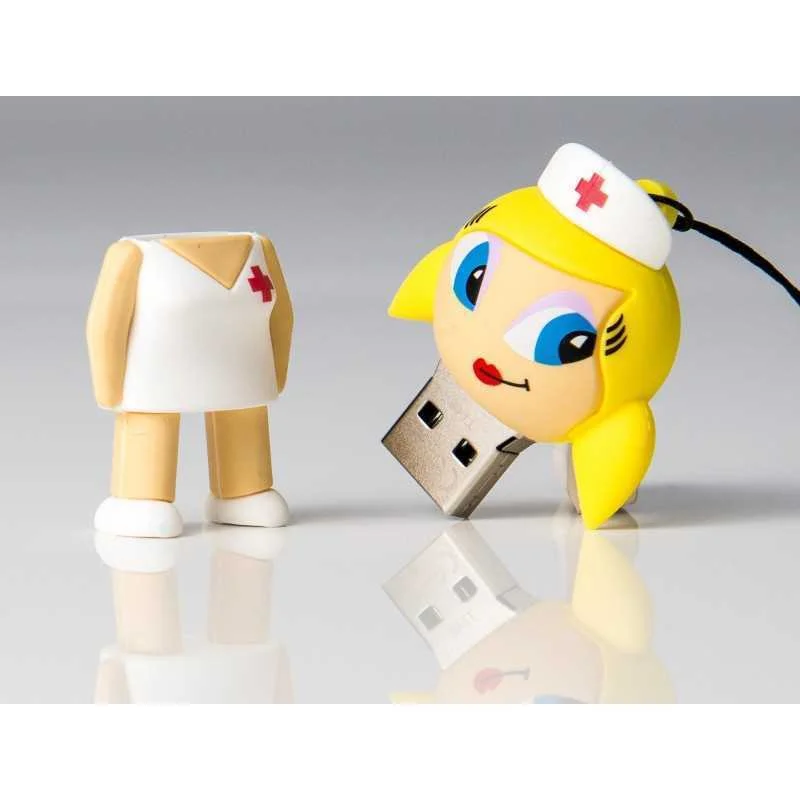 Pendrive 32gb Tech One Tech Enfermera Usb 2.0/Gom.