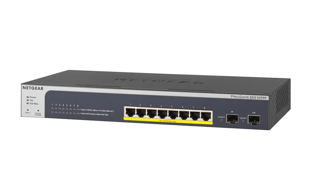 Netgear Switch Gs510tpp (Gs510tpp-100eus)