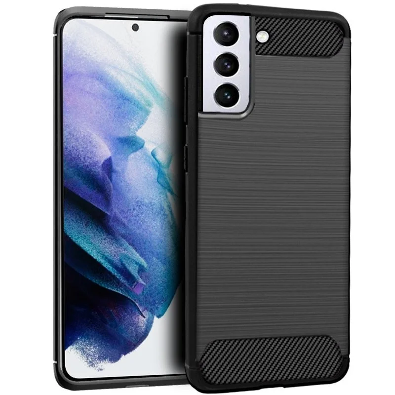 Capa para Samsung S21 Plus Preto Carbono
