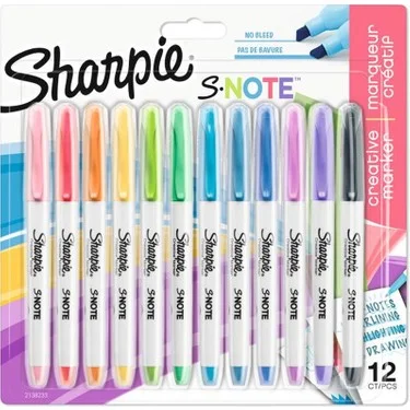 Snote Marcadores Blöster 12 Unidades Colores Surt.