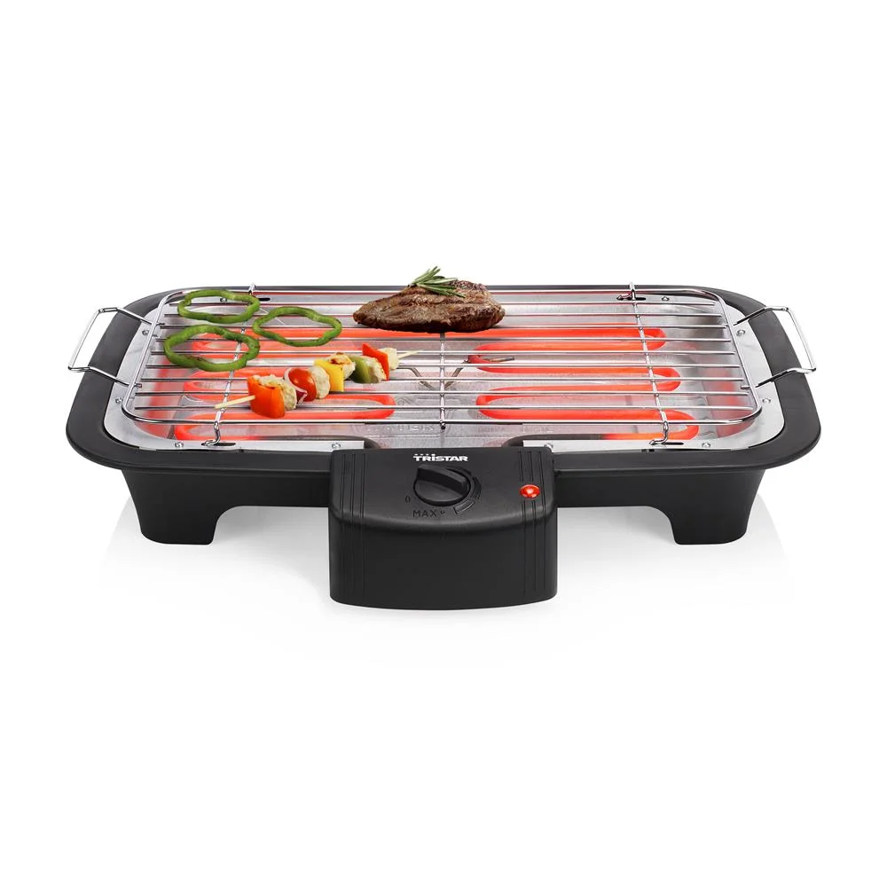Tristar Grelhador Mesa Barbecue 2000w Temperatura Regulavel