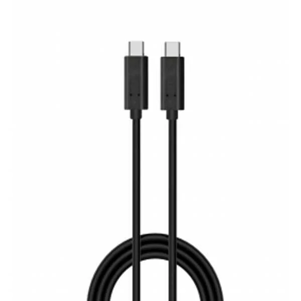 Cabo USB-C Ewent EC1045 PD 60W 10Gbps 4K 1m Preto