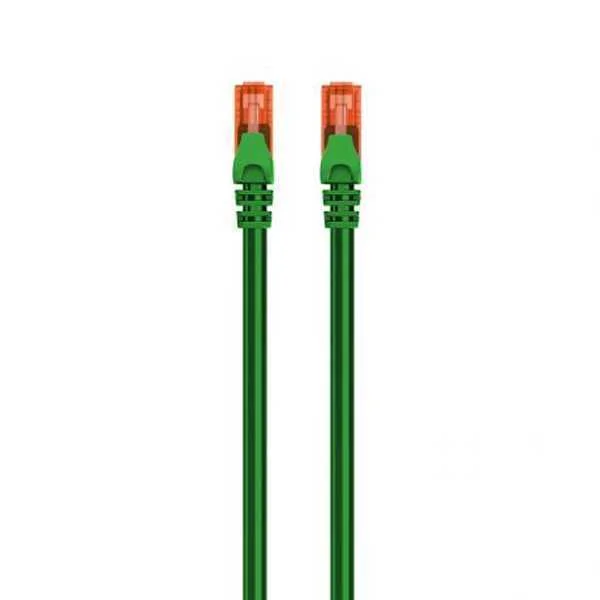 Cabo Ethernet LAN Ewent IM1009 Verde 1 m