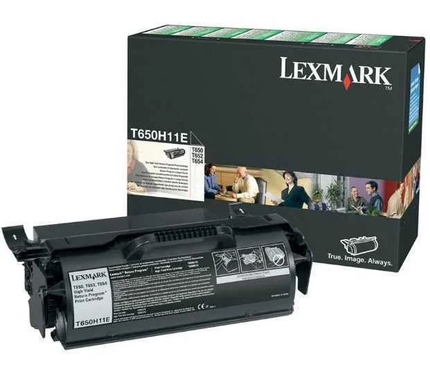 Lexmark T650h11e, 25000 P&aacute;ginas, Preto, 1 Unidade.