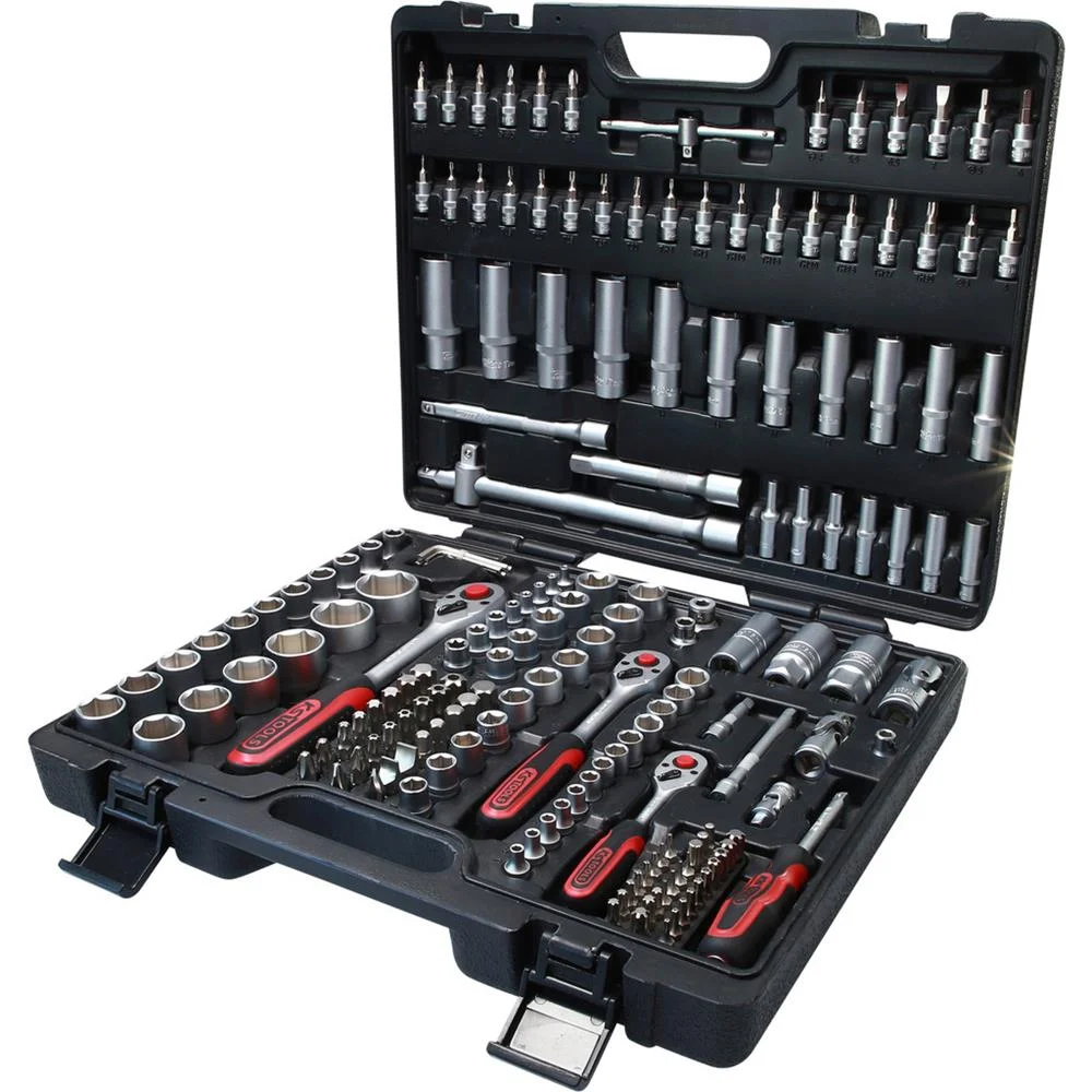 Jogo De Chaves De Caixa Ks Tools 1/2, 1/4, 3/8