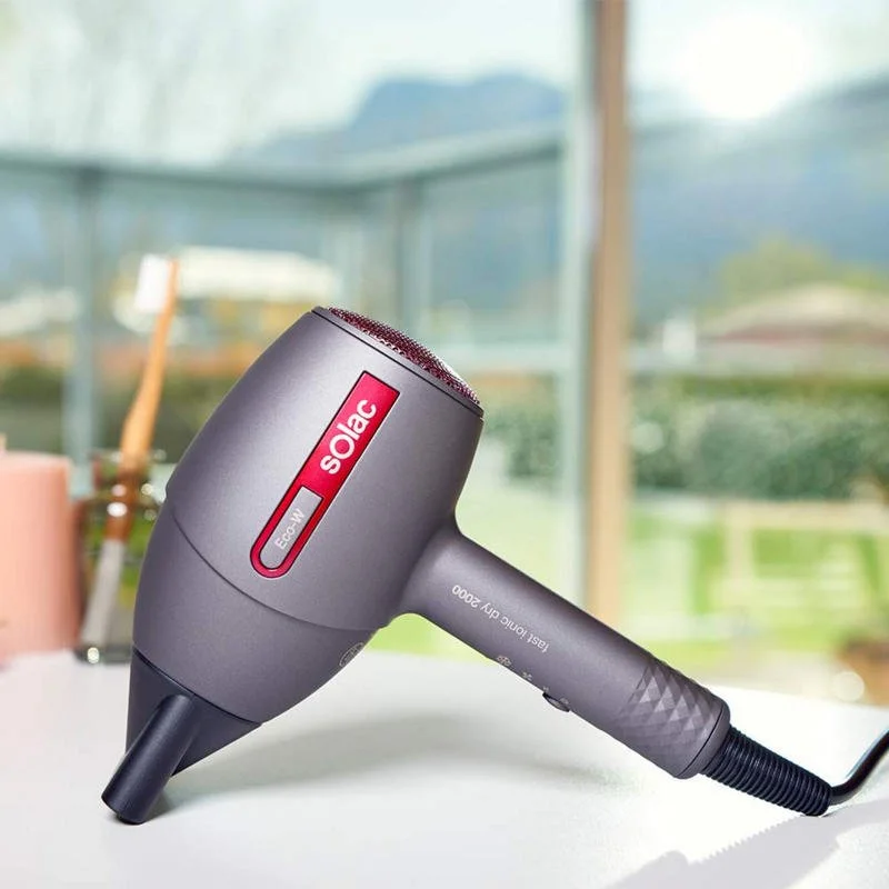 Secador de Cabelo Solac Sh7087 Cinzento 2000 W 
