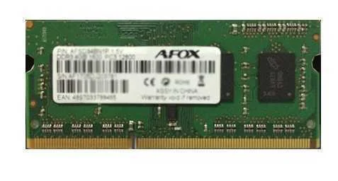 Afox So-Dimm Ddr3 8gb Memory Module 1600 Mhz Lv 1 35v
