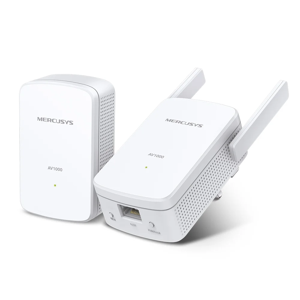 Kit Powerline Mercusys - 1x Mp500 + 1x Mp510 C/ Wifi N300