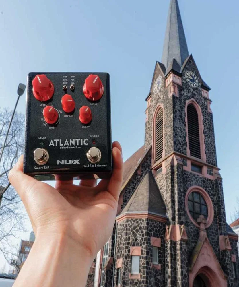 Pedal Nux Ndr-5 Atlantic Delay, Reverb e Shimmer