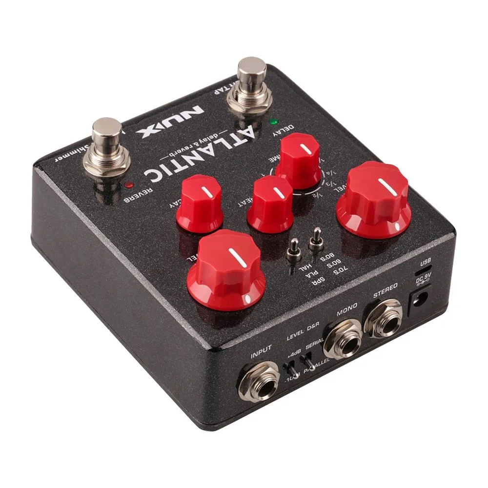 Pedal Nux Ndr-5 Atlantic Delay, Reverb e Shimmer