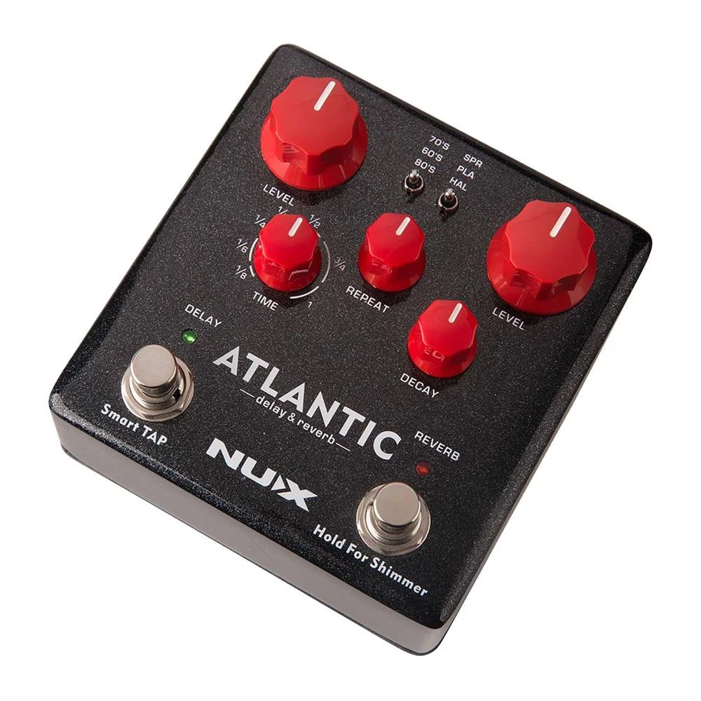 Pedal Nux Ndr-5 Atlantic Delay, Reverb e Shimmer