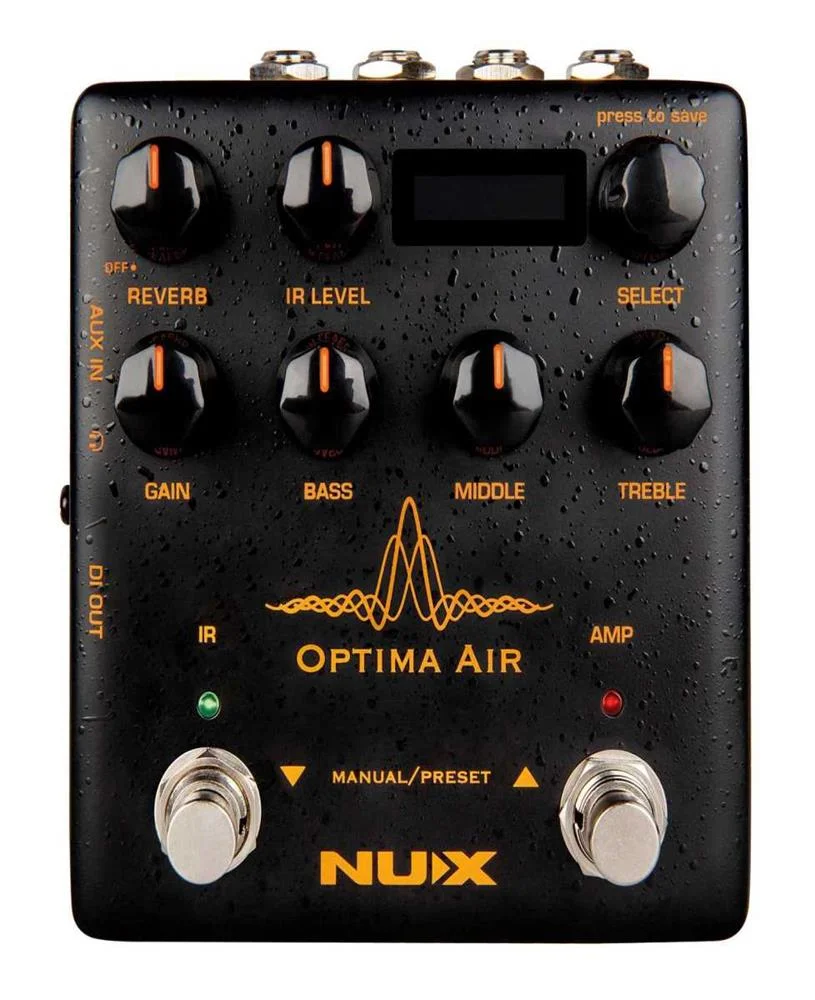Pedal Nux Simulador Ac&uacute;stico Optima Air