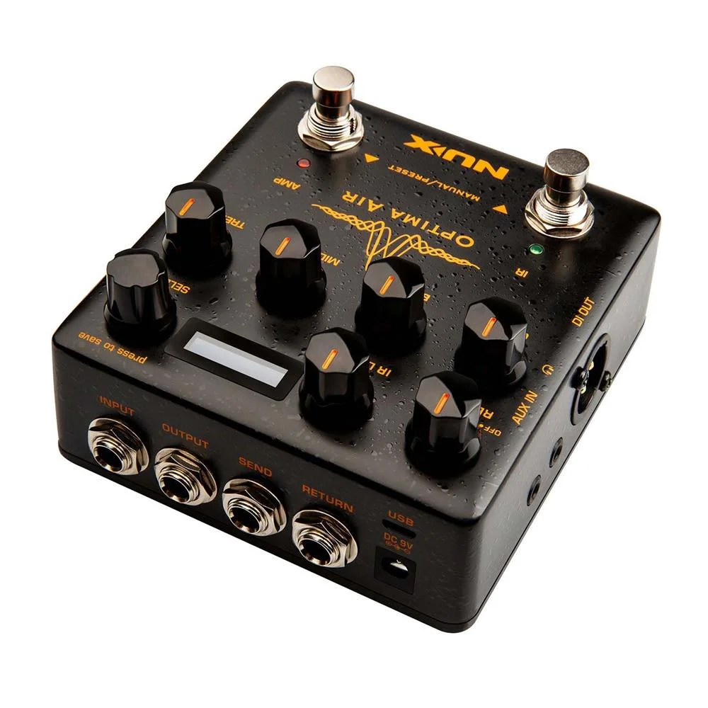 Pedal Nux Simulador Ac&uacute;stico Optima Air