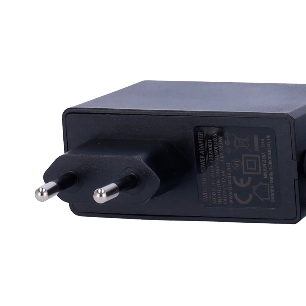 Cargador Dc 12v / 2 a Flujo Blanco
