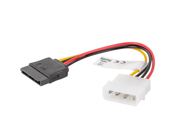 Cable Lanberg Alimentacion Molex Macho a Sata Hem.