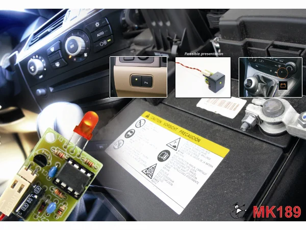 Monitor para Batería de Coche 12v