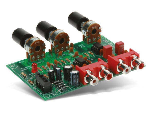 Preamplificador de Control de Volumen Y Tono.