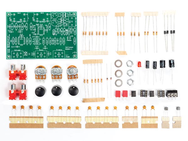 Preamplificador de Control de Volumen Y Tono.