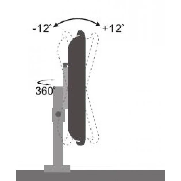 Techly Ica-Lcd 500bk, 15 Kg, 33 Cm (13"), 76,2 Cm.