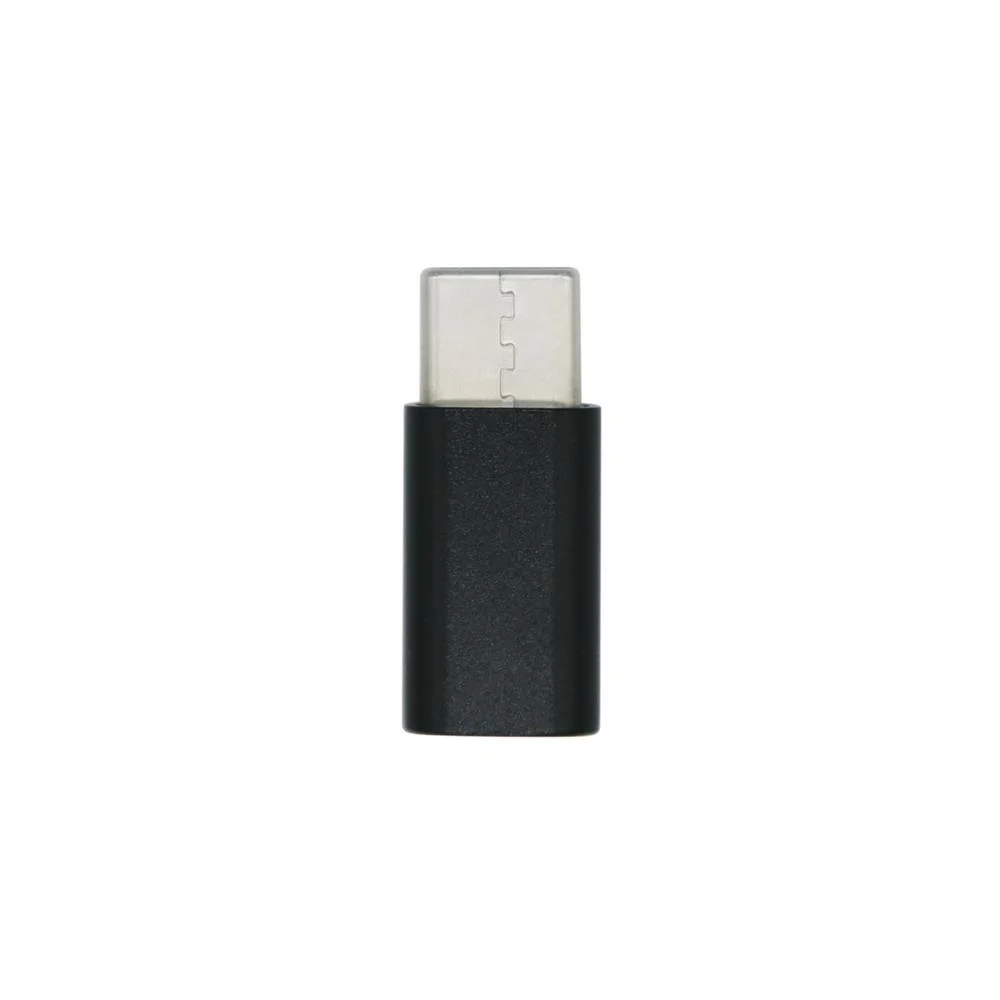 Adaptador Aisens USB Tipo-C M p/ Micro usb F preto