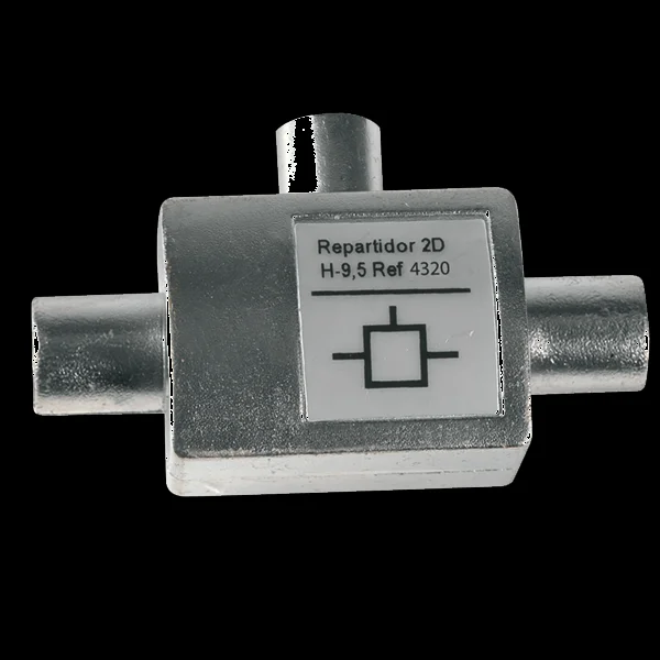 Repartidor Rf Macho Para 2 Rf Femea