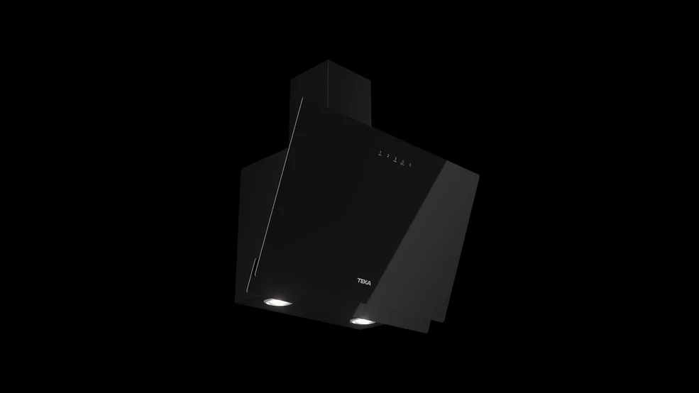Wall Exhaust Fan Dvn 67050 Ttc Bk 60cm 64db 640m3/H (Black) - Teka