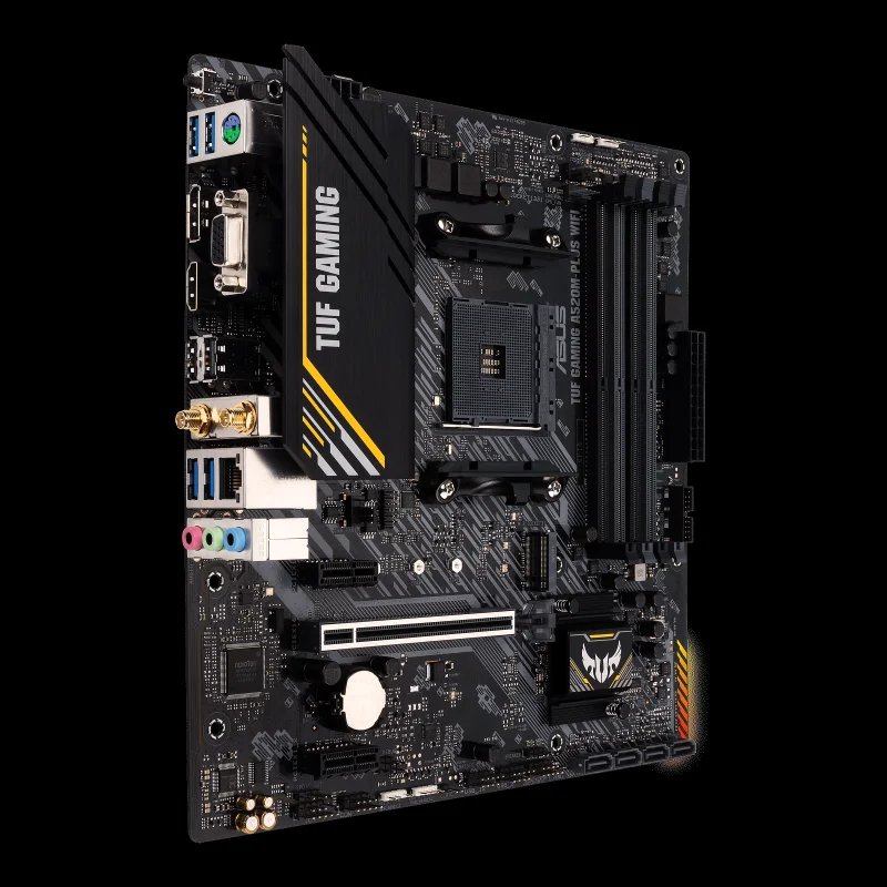 Mb Asus Tuf Gaming A520m-Plus Wifi       (Amd,Am4,Ddr4,Matx)