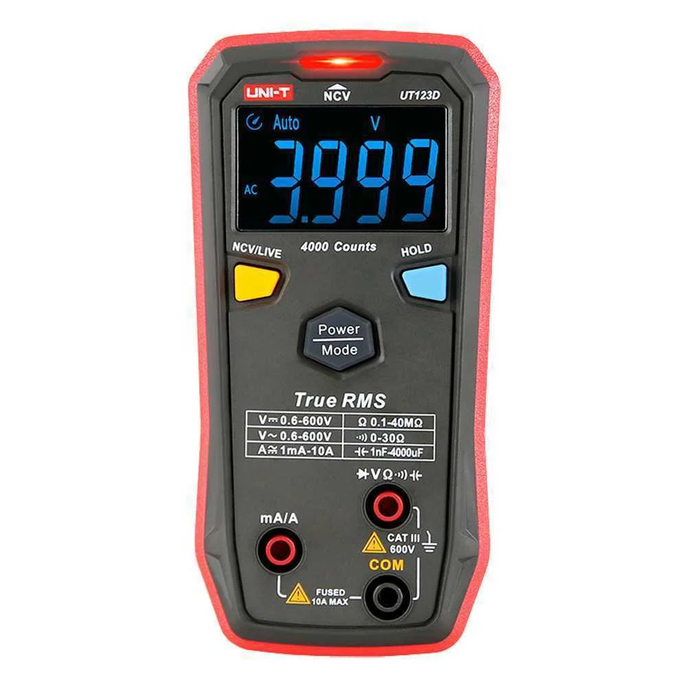 Multimetro Digital Inteligente Ut123d Cat Iii 600v
