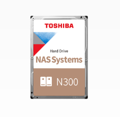 Disco Rígido 4tb 3,5" N300 Nas 7200 Rpm Serial Ata Iii - Toshiba