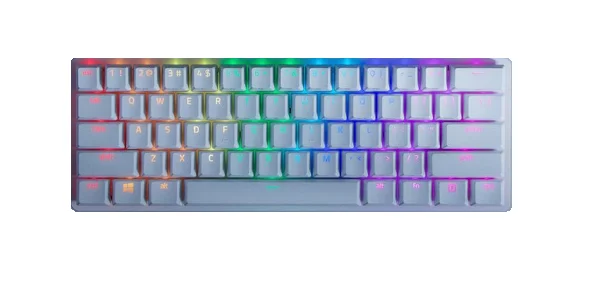 Razer Huntsman Mini Purple Switch Mercury Ed. Keyboard Rz03-03390300-R3m1