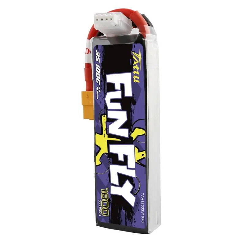 Akumulátor Tattu Funfly 1800mah 11,1v 100c 3s1p Xt60