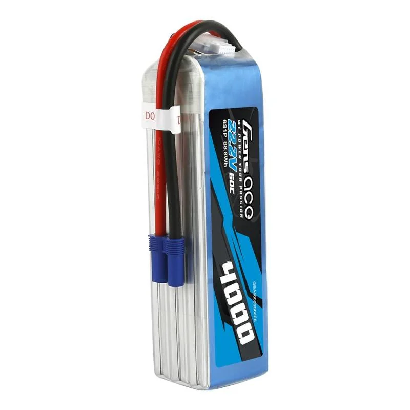 Baterie Gens Ace 4000mah 22,2v 60c 6s1p Ec5