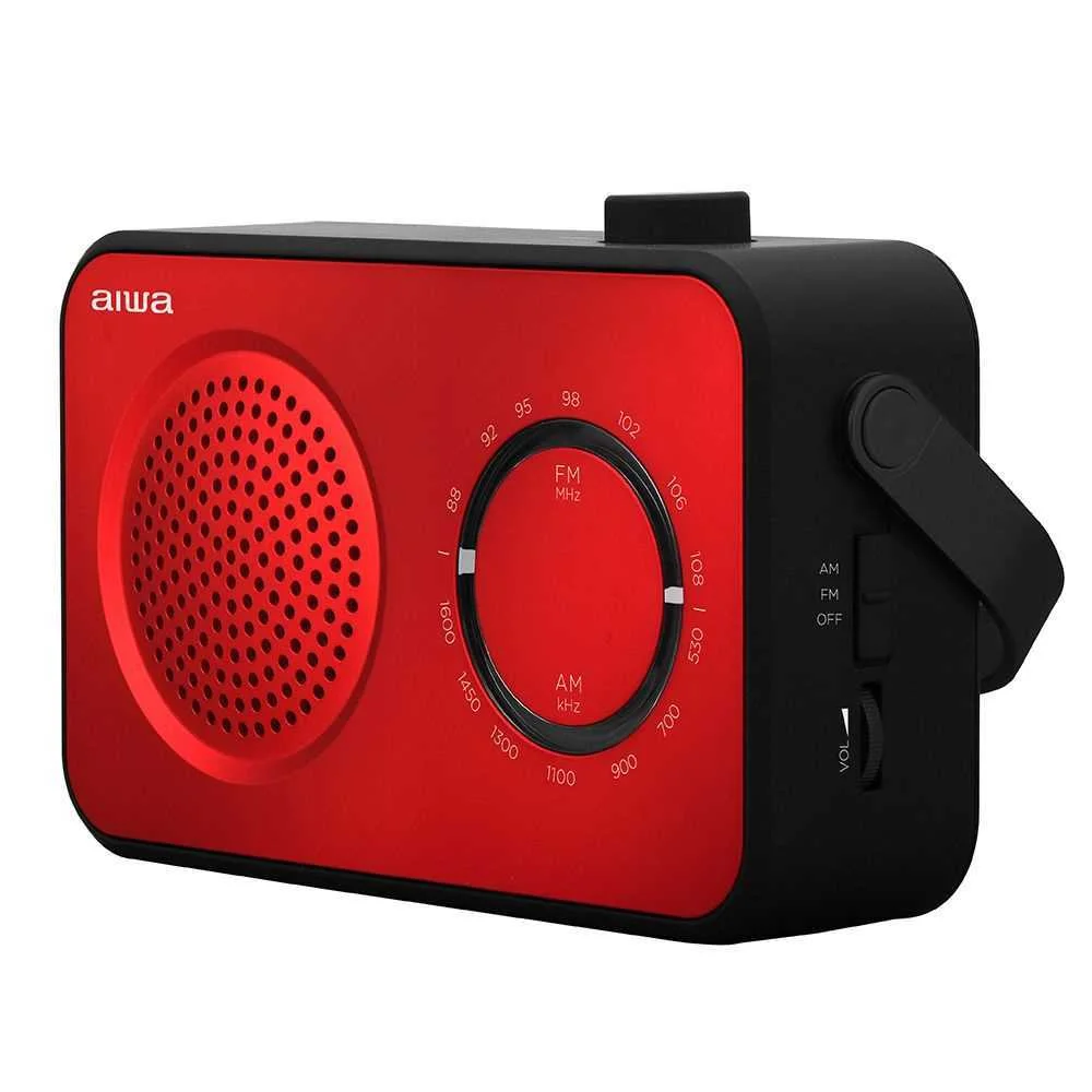 Radio Portatil Aiwa R-190rd Rojo