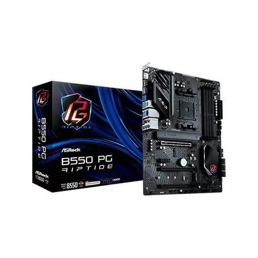Asrock B550 Pg Riptide Amd B550 Socket Am4 Atx