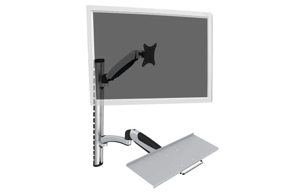 Wall Mount LCD+Keyboard max. 27" max. 8kg