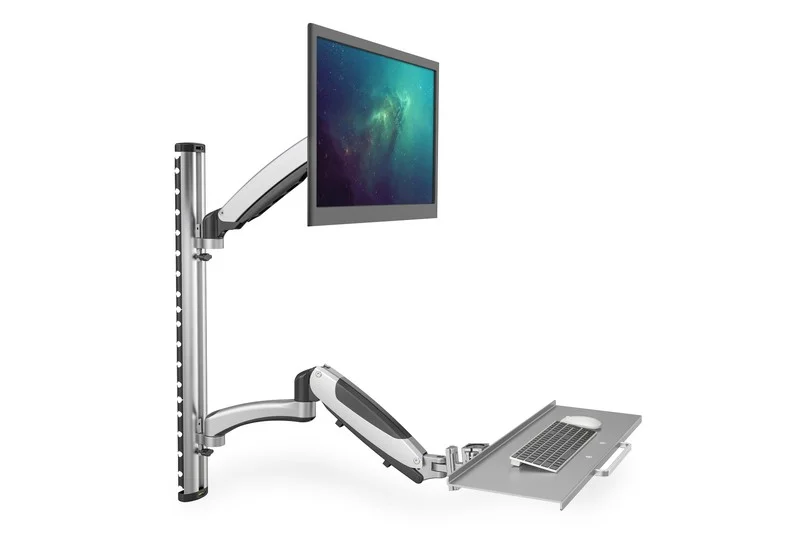 Wall Mount LCD+Keyboard max. 27" max. 8kg