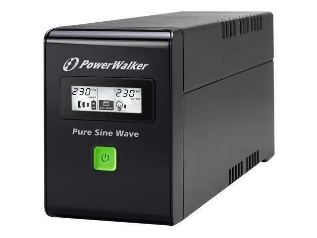 UPS POWER WALKER LINE-IN 800VA 2xPL 230V PURE SIN.