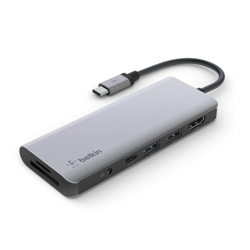 Belkin AVC009btSGY, USB 3.2 Gen 1 (3.1 Gen 1) Type