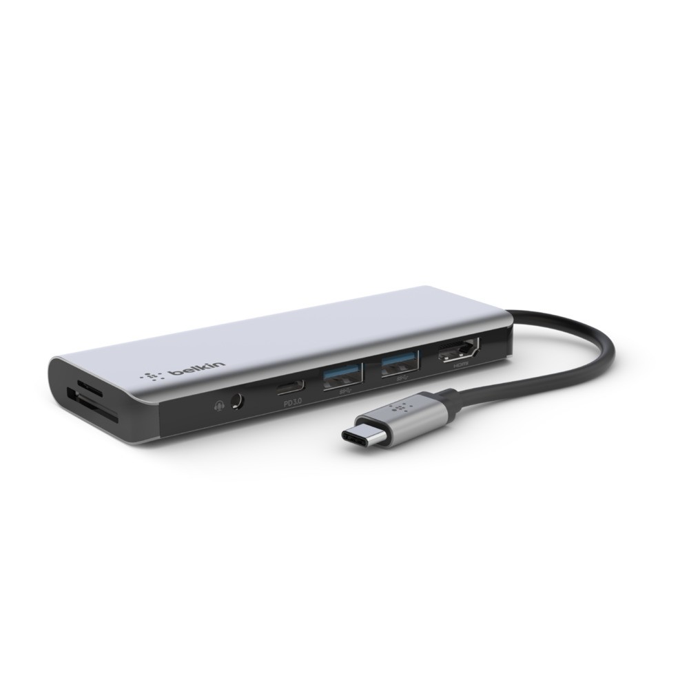 Belkin Avc009btsgy Usb 3.2 Gen 1 (3.1 Gen 1) Type-C Silver