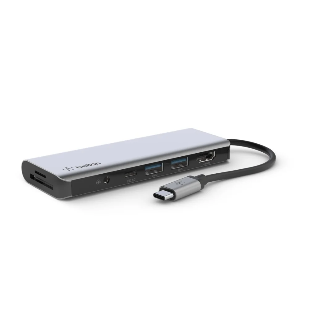 Belkin AVC009btSGY, USB 3.2 Gen 1 (3.1 Gen 1) Type