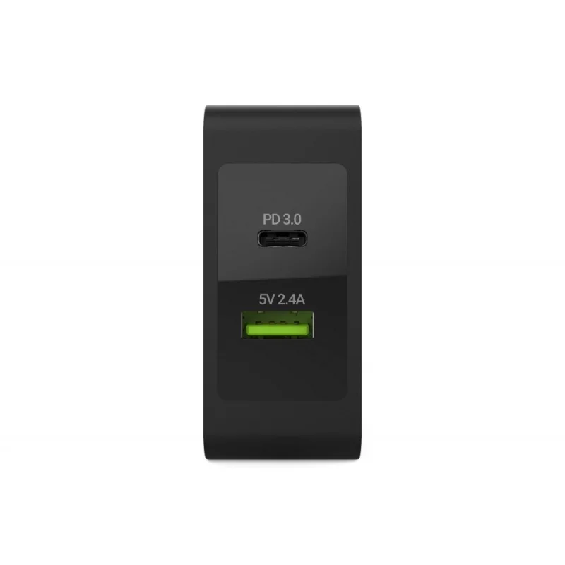 Green Cell Charger Usb-C 45w Pd With Cable Usb-C And Extra Usb Port For Asus Zenbook, Hp Spectre, Hp