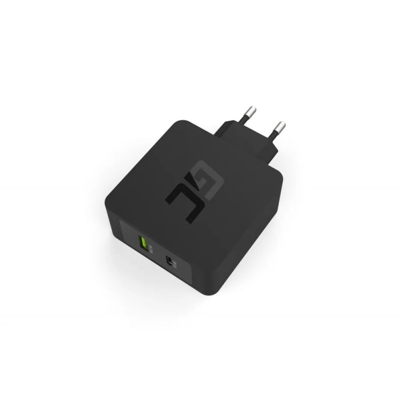Green Cell Charger Usb-C 45w Pd With Cable Usb-C And Extra Usb Port For Asus Zenbook, Hp Spectre, Hp