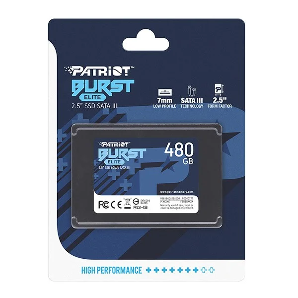 Patriot Memory Burst Elite 2.5  2.5  480 Gb  Serial Ata Iii