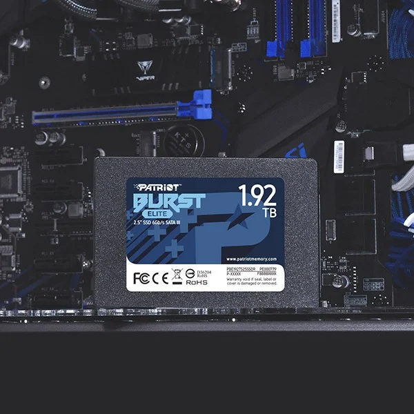 Ssd|Patriot|Burst Elite|1.92tb|Sata 3.0|3d Nand|W.
