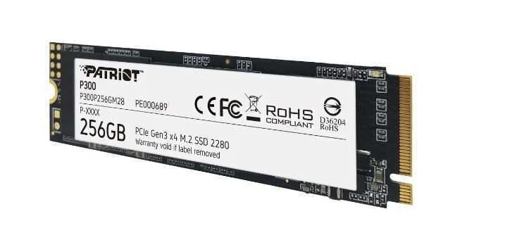 Patriot P300 M.2 Pci-Ex4 Nvme  256gb