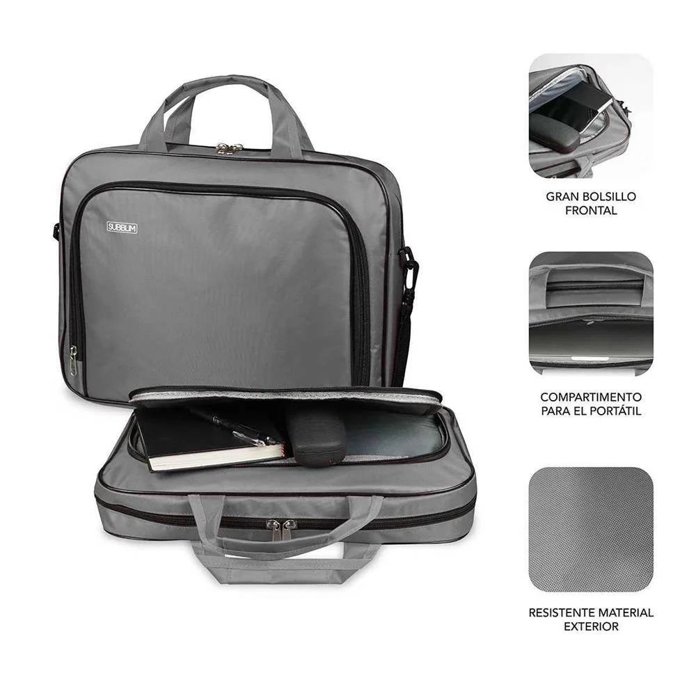 Subblim Maletín Ordenador Oxford Laptop Bag 13,3".