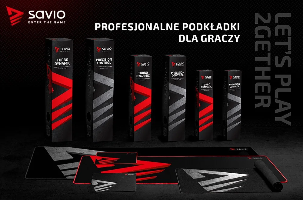 Professional Gaming Mousepad Savio Precision Control Xl