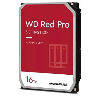 Disco Rígido Nas 3.5" Red Pro 16tb 7200rpm 512mb Sata - Western Digital